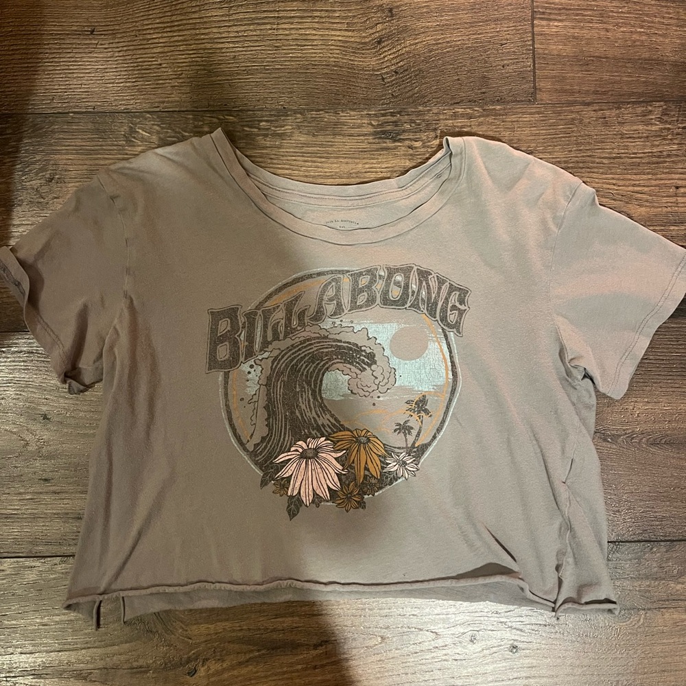 Billabong Girls Cropped Tee